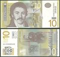 Picture of Serbia,P46,B406a,10 Dinara,2006