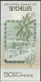Picture of Seychelles,P30,B403a,50 Rupees,1983