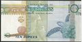 Picture of Seychelles,P36,B409b,10 Rupees,1998