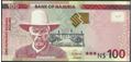 Picture of Namibia,P14,B212,100 Dollars,2012