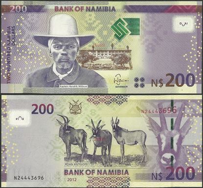 Picture of Namibia,P15,B213,200 Dollars,2012