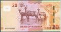 Picture of Namibia,P17,B217,20 Dollars,2015
