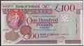 Picture of Northern Ireland,P82,B128b,100 Pounds,2005,Bank of Ireland