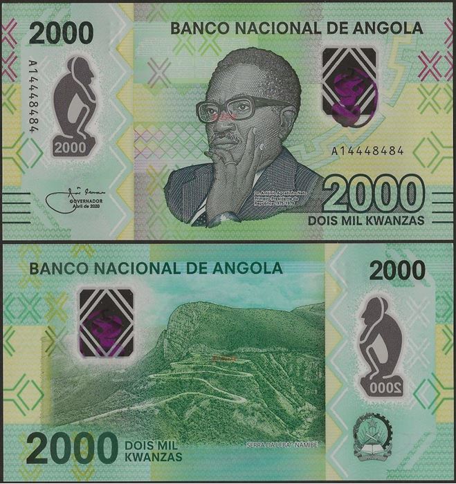 Picture of Angola,B560,2000 Kwanza,2020
