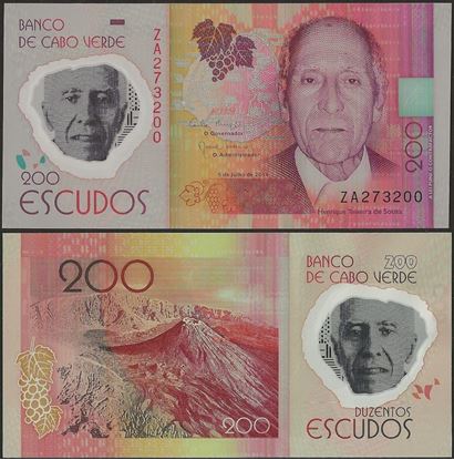 Picture of Cape Verde,P71r,B217r,200 Escudos,2014,REPLACEMENT