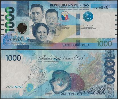 Picture of Philippines,B1094,1000 Piso,2020