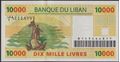 Picture of Lebanon,P86,B528,10000 Livres,2008