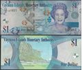 Picture of Cayman Islands,P38c,B218c,1 Dollar,D/7