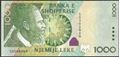 Picture of Albania,P73,B318c,1000 Leke,2011