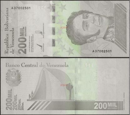 Picture of Venezuela,B382,200 000 Bolivares,2020