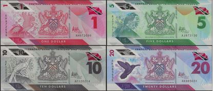 Picture of Trinidad & Tobago,4 Note Set,2020