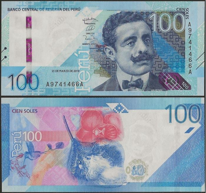 Picture of Peru,B540,100 Soles,2019( In 2021)