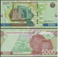 Picture of Uzbekistan,B218,5000 Som,2021