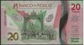 Picture of Mexico,P132?,B721,20 Pesos,2021,Mixed Signs&Serials