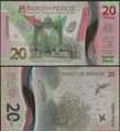 Picture of Mexico,B726,20 Pesos,2021,ALL 5 Signs