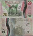 Picture of Mexico,B726,20 Pesos,2021,ALL 5 Signs