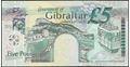 Picture of Gibraltar,P29,B127,5 Pounds,2000