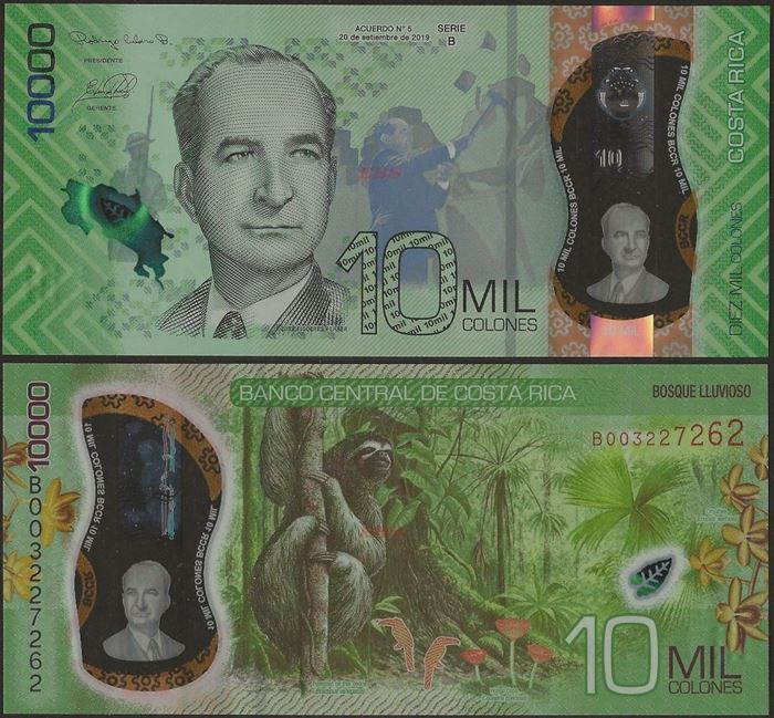 Picture of Costa Rica,B567,10000 Colones,2021