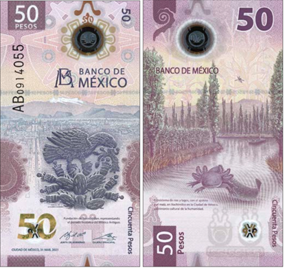 Picture of Mexico,B714a,50 Pesos,2021