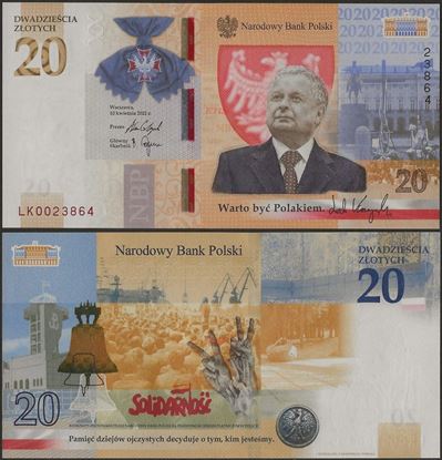Picture of Poland,PNew,BNP825a,20 Zloty,2021,Comm