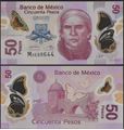 Picture of Mexico,P123A,B712l,50 Pesos,2019