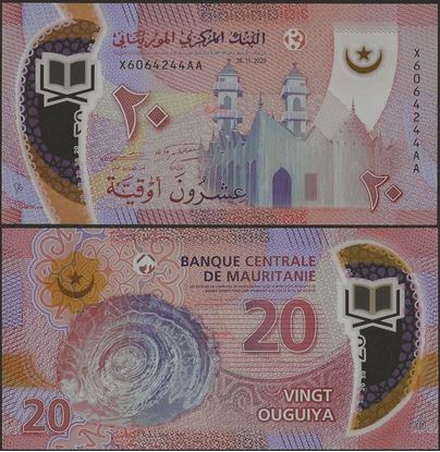 Picture of Mauritania,B125.5,20 New Ouguiya,2020