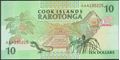 Picture of Cook Islands,P08,B108,10 Dollars,1992