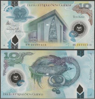 Picture of Papua New Guinea,P52a,B156a,10 Kina,2020
