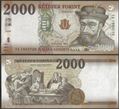 Picture of Hungary,P204b,B589b,2000 Forint,2020