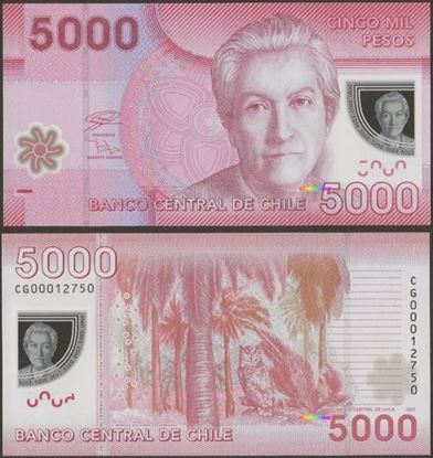 Picture of Chile,P163,B298h,5000 Pesos,2021