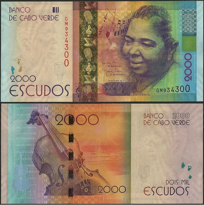 Picture of Cape Verde,P74,B220,2000 Escudos,2014