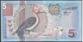 Picture of Suriname,P146,B531a,5 Gulden,2000