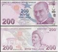 Picture of Turkey,P227e,B305e,200 Lira,E Prefix