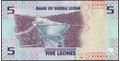 Picture of Sierra Leone,PW36,B131a,5 Leones,2022