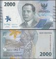 Picture of Indonesia,B618,2000 Rupiah,2022