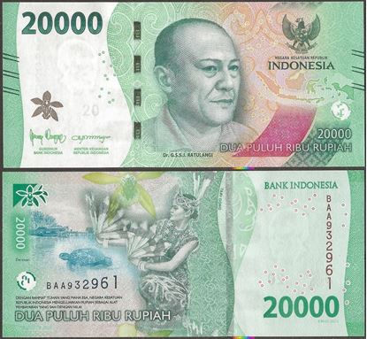 Picture of Indonesia,B621,20000 Rupiah,2022