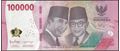 Picture of Indonesia,Pw168,B623a,100000 Rupiah,2022,COMM