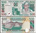 Picture of Sierra Leone,P23a,B117a,500 Leones,1995