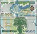 Picture of Sierra Leone,P29a,B124a,10000 Leones,2004