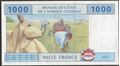 Picture of CAS Equatorial Guinea,P507Fc, B107Fc,1000 Francs,2002,Sg 11