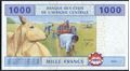 Picture of CAS Equatorial Guinea,P507Fc, B107Fc,1000 Francs,2002,Sg 5