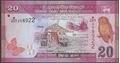 Picture of Sri Lanka,P123,B123e,20 Rupees,2020