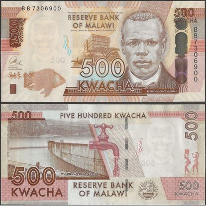 Picture of Malawi,P66,B161,500 Kwacha,2014