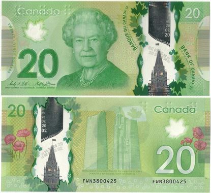 Picture of Canada,P108,B373b,20 Dollars,Sg 17