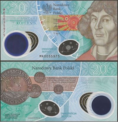 Picture of Poland,PNew,BNP829a,20 Zloty,2023,Comm