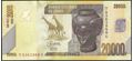 Picture of Congo Dem Republic,P104d,B326d,20000 Francs,2022