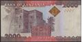 Picture of Tanzania,P42c,B141c,2000 Shillings,2020