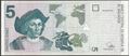 Picture of El Salvador,P147d,B1076d,5 Colones,1997