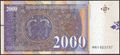 Picture of North Macedonia,B107a,2000 Denari,2022