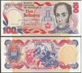 Picture of Venezuela,P059,B339,100 Bolivares,1980